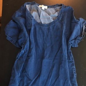 Cloth & Stone Chambray Shirt Size Small